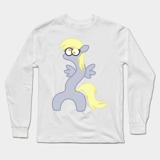 Derpy Muffin Wiggle Worm Long Sleeve T-Shirt